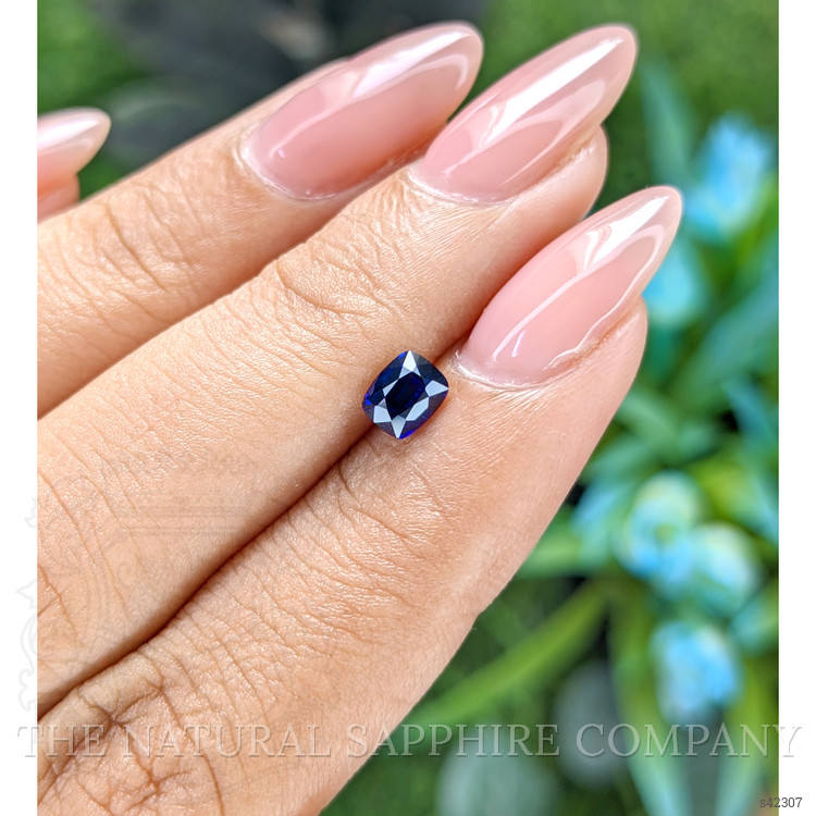 0.66 Ct. Blue Sapphire from Tanzania