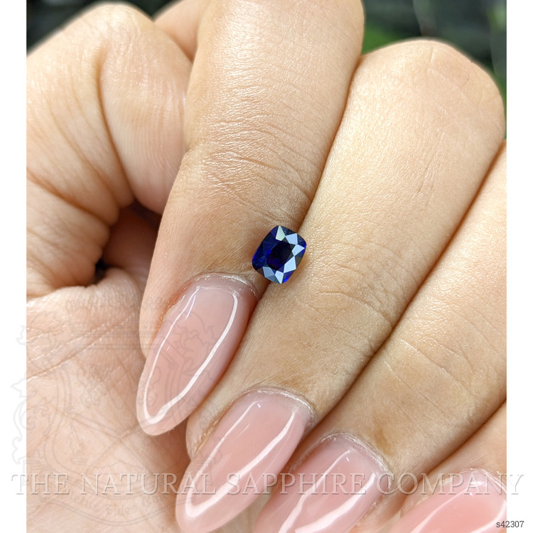 0.66 Ct. Blue Sapphire from Tanzania