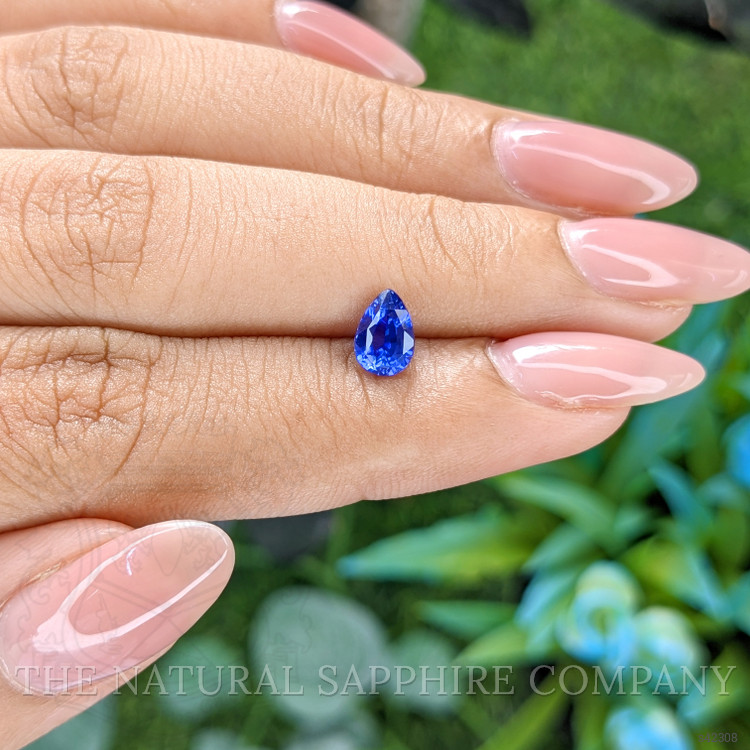 0.94 Ct. Blue Sapphire from Tanzania