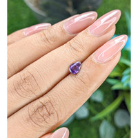 0.67 Ct. Purple Sapphire from Tanzania Life Style