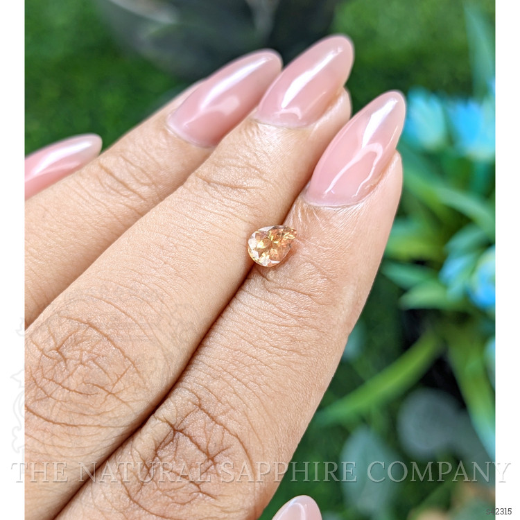 0.67 Ct. Padparadscha Sapphire from Tanzania