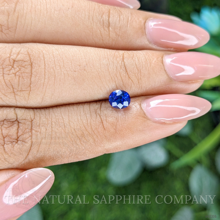 0.84 Ct. Blue Sapphire from Tanzania