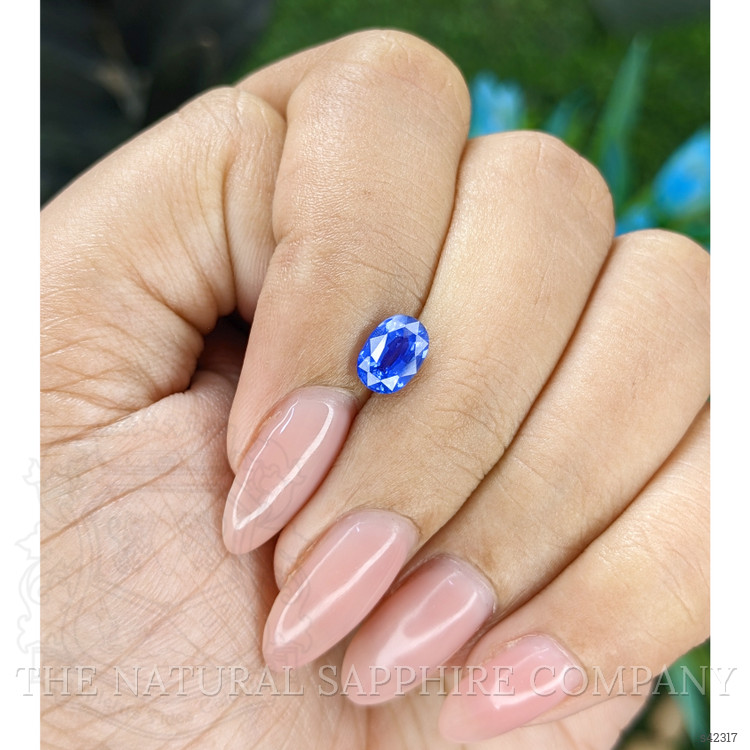 1.19 Ct. Blue Sapphire from Tanzania