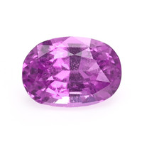 0.71 Ct. Pinkish Purple Sapphire from Tanzania Video