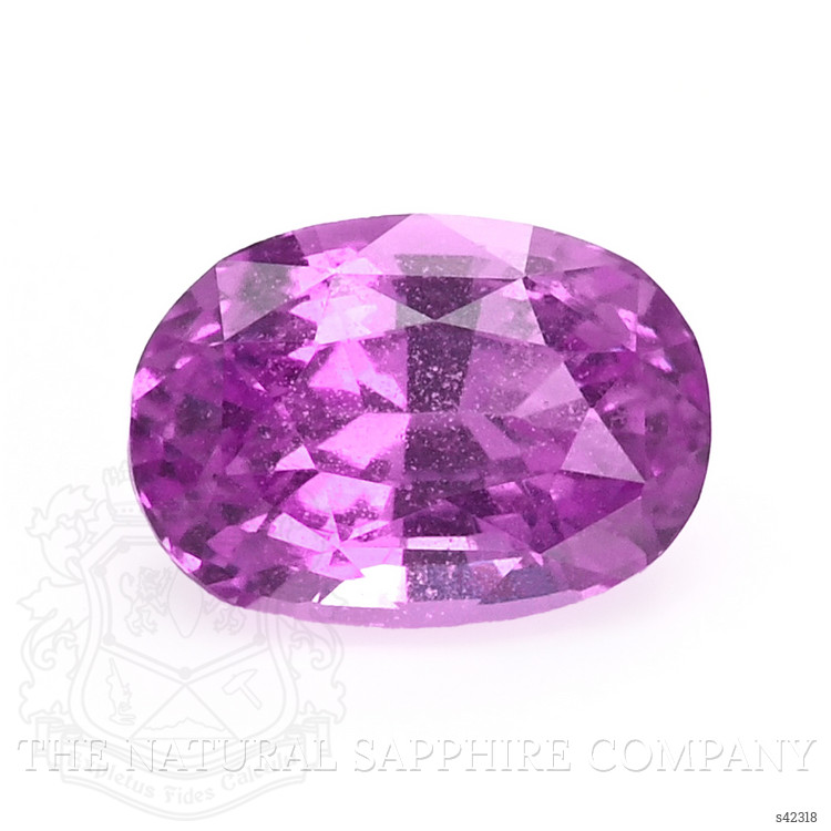 0.71 Ct. Pinkish Purple Sapphire from Tanzania