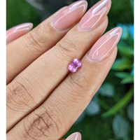 0.71 Ct. Pinkish Purple Sapphire from Tanzania Life Style
