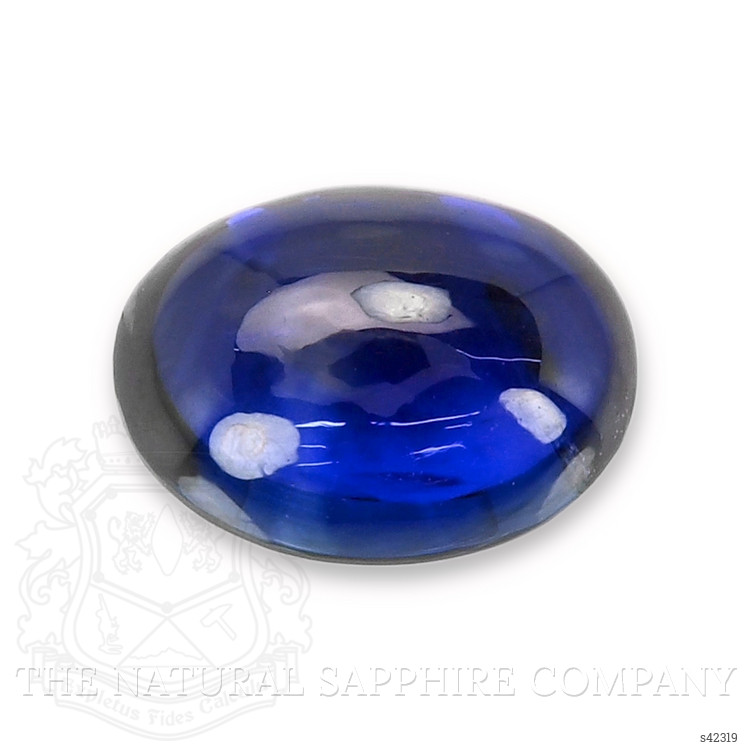 0.69 Ct. Blue Cabochon Sapphire from Tanzania