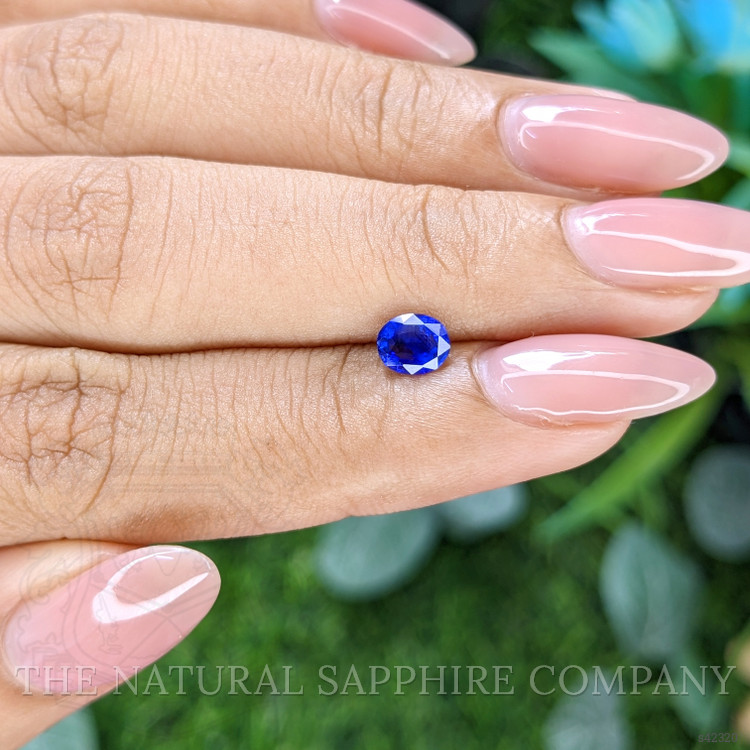 0.61 Ct. Blue Sapphire from Tanzania