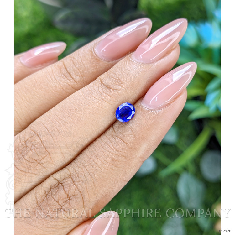 0.61 Ct. Blue Sapphire from Tanzania