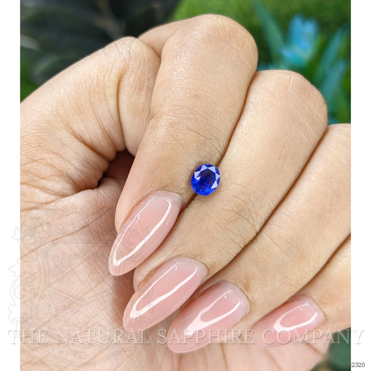0.61 Ct. Blue Sapphire from Tanzania