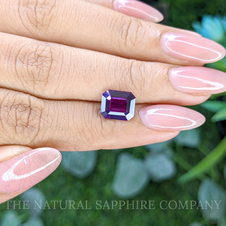 3.16 Ct. Purple Sapphire from Tanzania