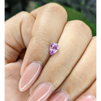 0.62 Ct. Pinkish Purple Sapphire from Tanzania Life Style