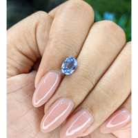 1.26 Ct. Blue Sapphire from Tanzania Life Style