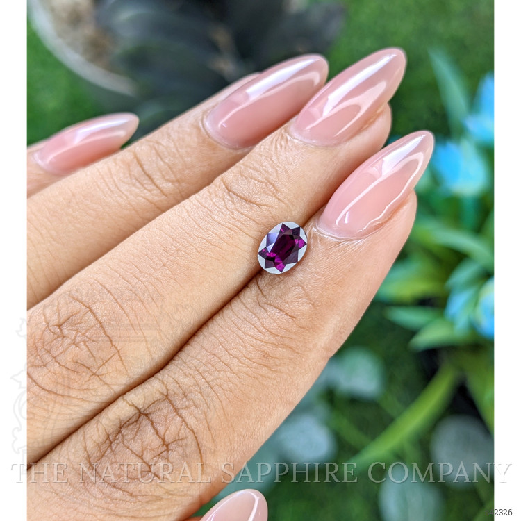 1.03 Ct. Pinkish Purple Sapphire from Tanzania