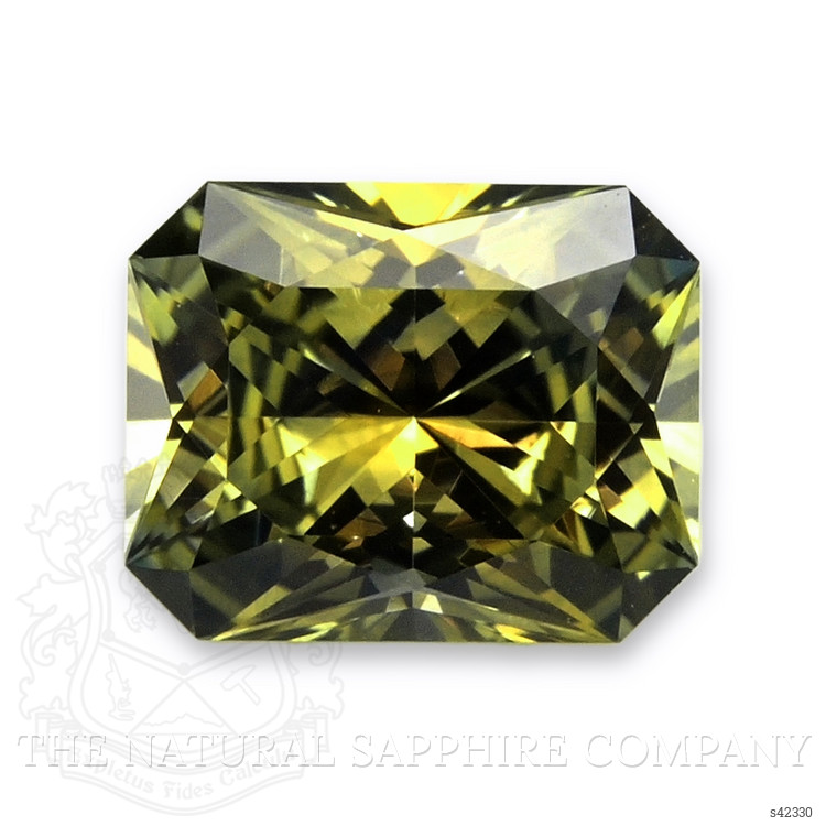 1.03 Ct. Yellowish Green Sapphire from Montana