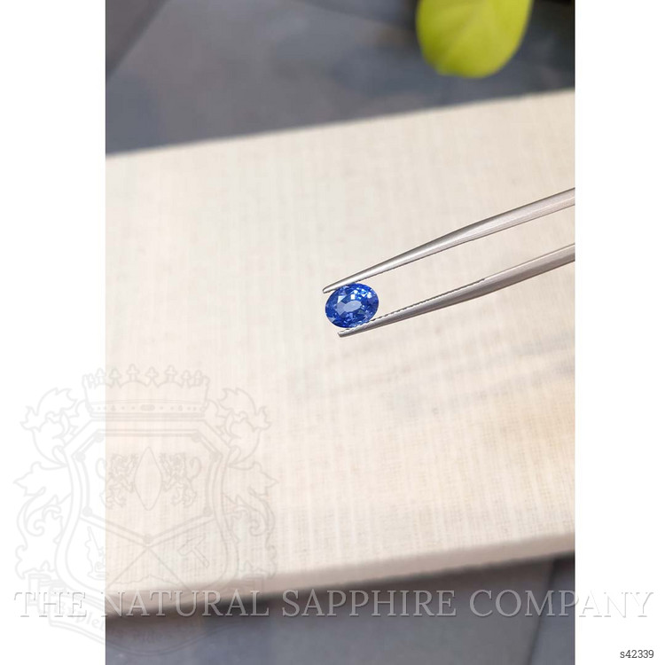 1.62 Ct. Blue Sapphire from Ceylon (Sri Lanka)