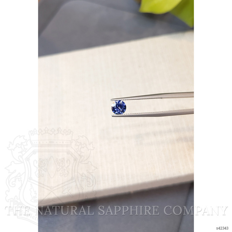 0.93 Ct. Blue Sapphire from Ceylon (Sri Lanka)