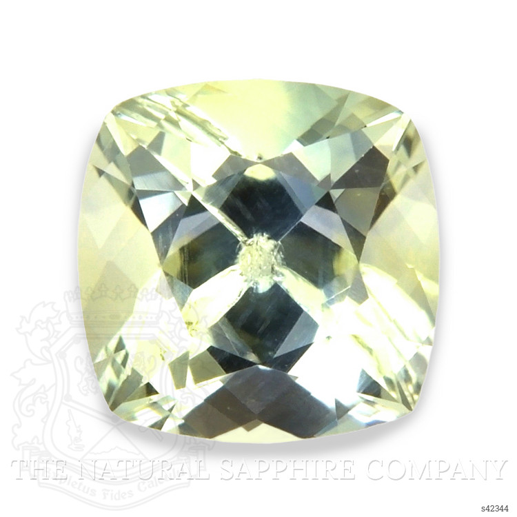 1.36 Ct. Greenish Yellow Sapphire from Montana