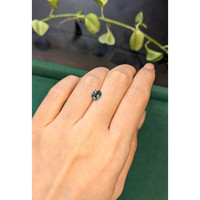 1.38 Ct. Bluish Green Sapphire from Montana Life Style