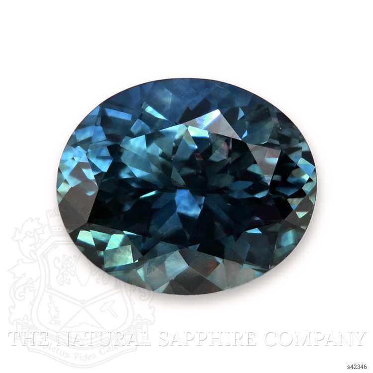 1.09 Ct. Greenish Blue Sapphire from Montana