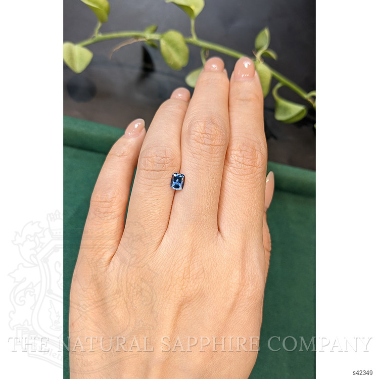 0.70 Ct. Blue Sapphire from Montana