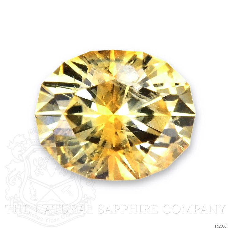 1.09 Ct. Yellow Sapphire from Montana