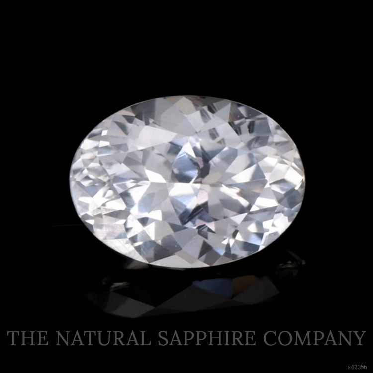 1.10 Ct. White Sapphire from Montana
