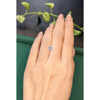 1.10 Ct. White Sapphire from Montana Life Style
