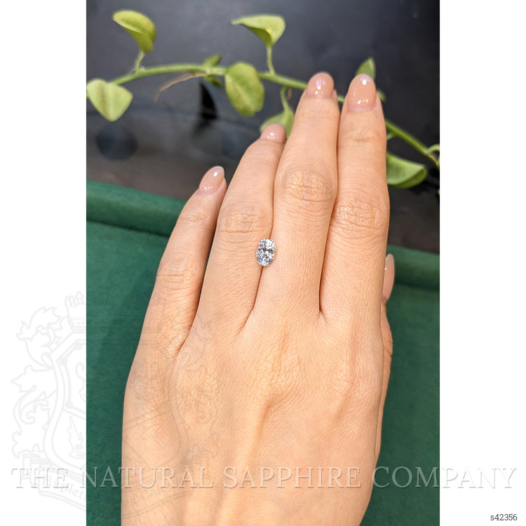 1.10 Ct. White Sapphire from Montana