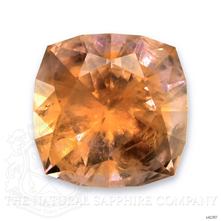 1.02 Ct. Orange Sapphire from Montana