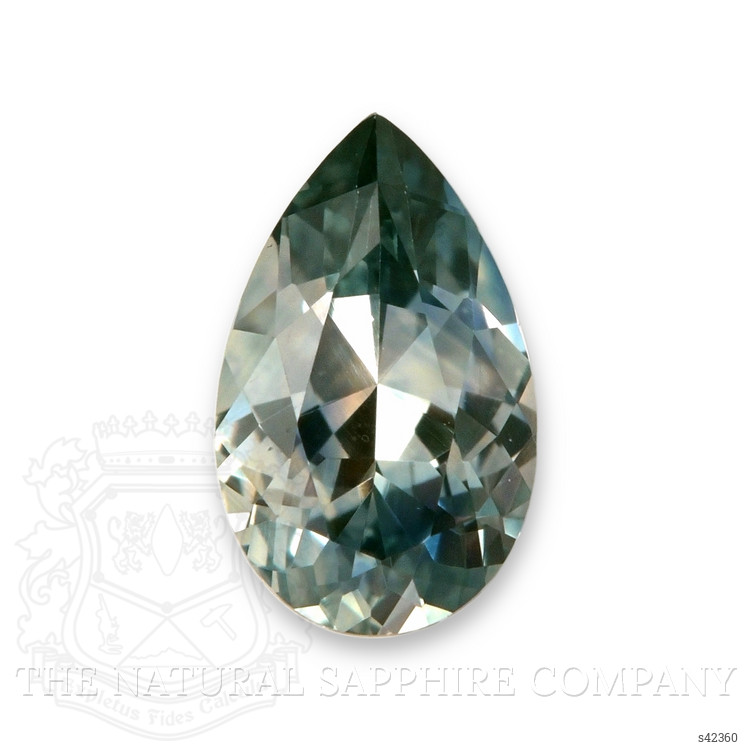 0.46 Ct. Bluish Green Sapphire from Montana