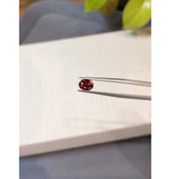 1.29 Ct. Reddish Orange Sapphire from Madagascar Life Style