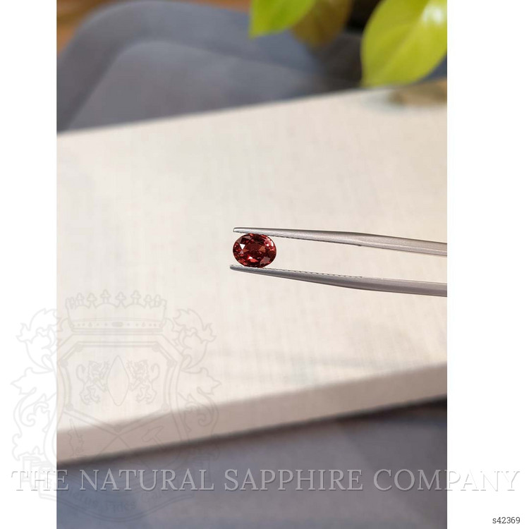 1.29 Ct. Reddish Orange Sapphire from Madagascar