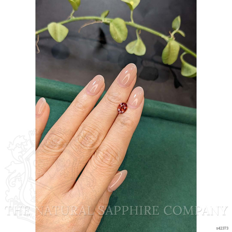 1.10 Ct. Reddish Pink Sapphire from Madagascar