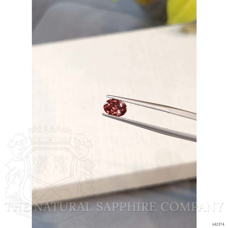 1.08 Ct. Reddish Pink Sapphire from Madagascar