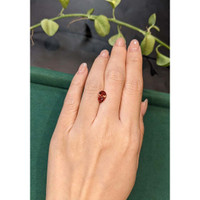 1.92 Ct. Reddish Pink Sapphire from Madagascar Life Style
