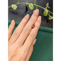 1.92 Ct. Reddish Pink Sapphire from Madagascar Life Style