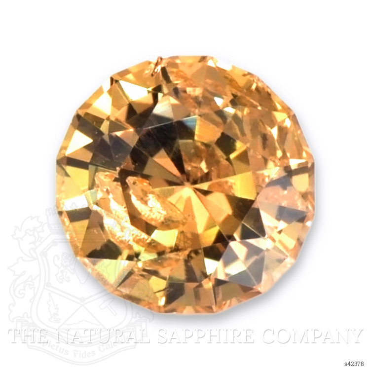 1.16 Ct. Orangish Yellow Sapphire from Madagascar