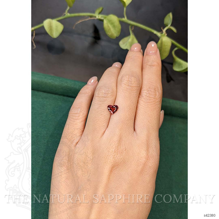 1.05 Ct. Reddish Pink Sapphire from Madagascar