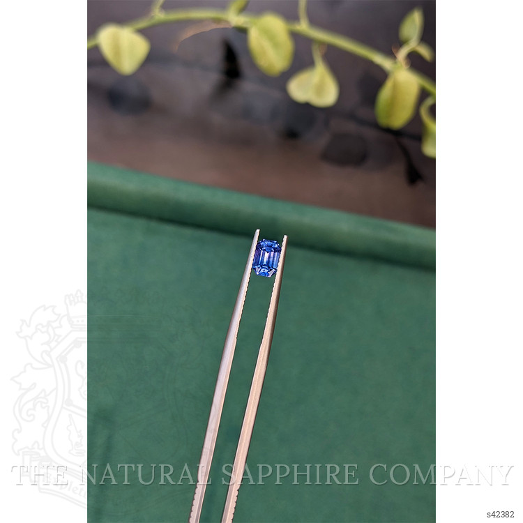 1.15 Ct. Purplish Blue Sapphire from Ceylon (Sri Lanka)