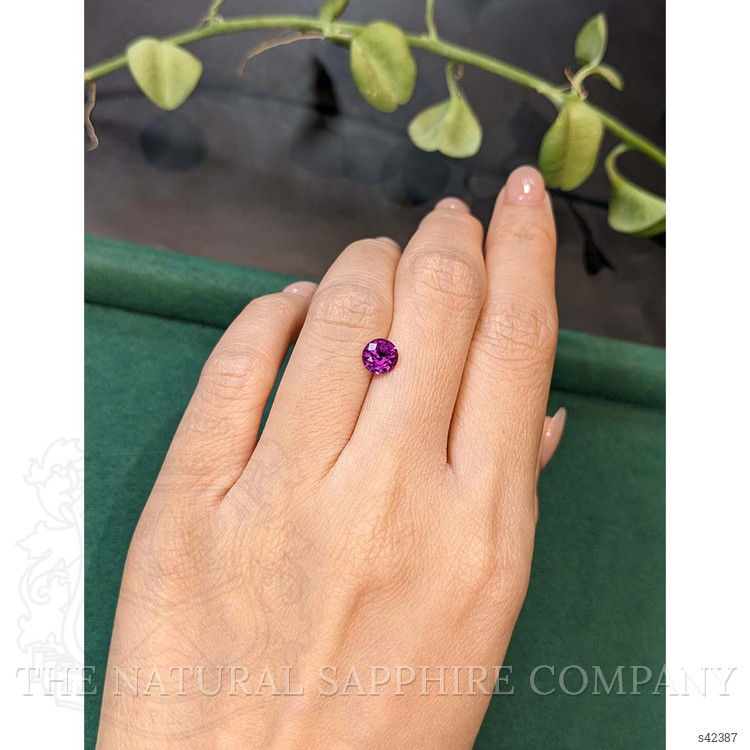 1.22 Ct. Pinkish Purple Sapphire from Ceylon (Sri Lanka)