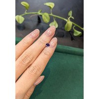 0.41 Ct. Purple Sapphire from Ceylon (Sri Lanka) Life Style