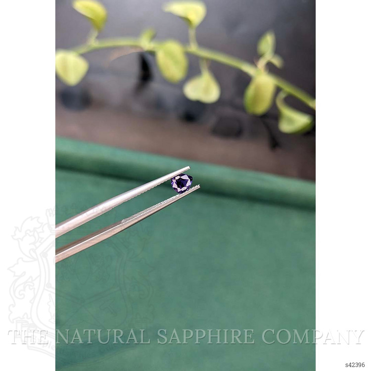 0.41 Ct. Purple Sapphire from Ceylon (Sri Lanka)