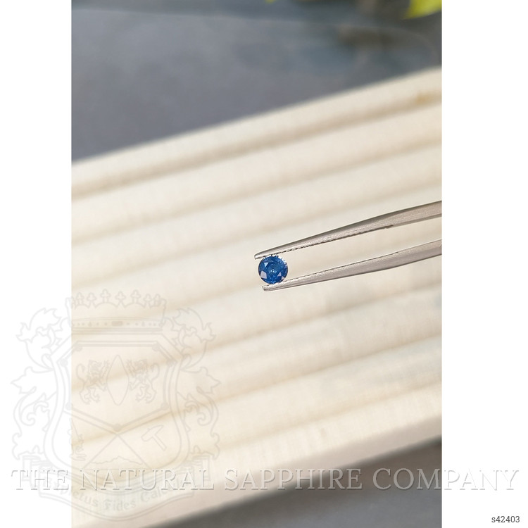 0.35 Ct. Blue Sapphire from Ceylon (Sri Lanka)