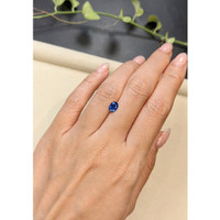 0.78 Ct. Blue Sapphire from Ceylon (Sri Lanka) Life Style