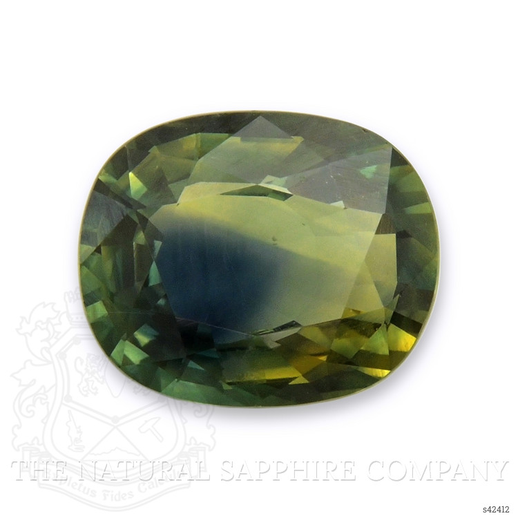 2.84 Ct. Bluish Green Sapphire from Thailand