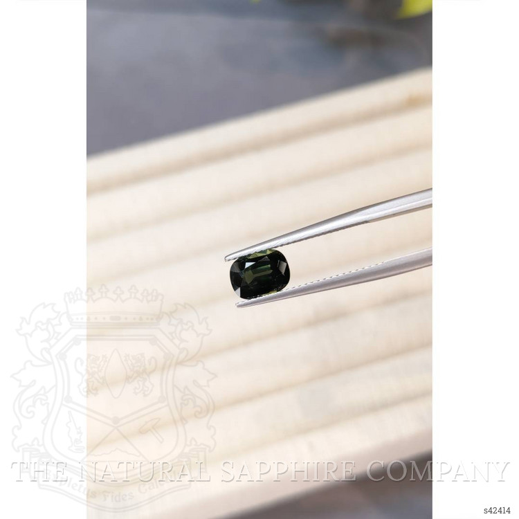 1.97 Ct. Green Sapphire from Thailand