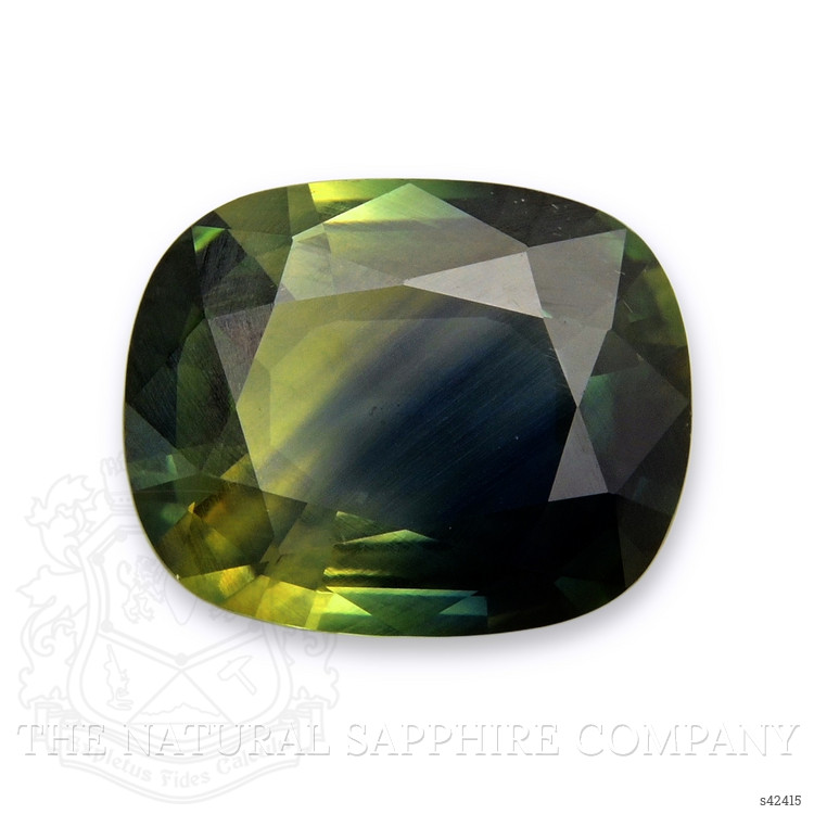 3.15 Ct. Yellowish Green Sapphire from Thailand