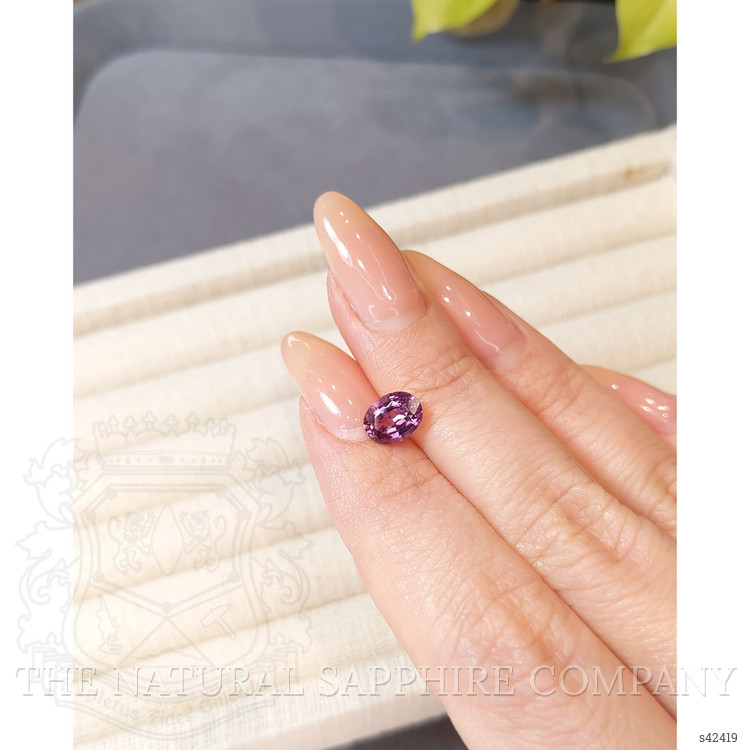 1.56 Ct. Pinkish Purple Sapphire from Madagascar