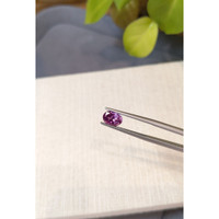 1.56 Ct. Pinkish Purple Sapphire from Madagascar Life Style